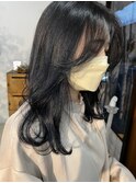 #オフィスでも可愛く！韓国風大人レイヤースタイル