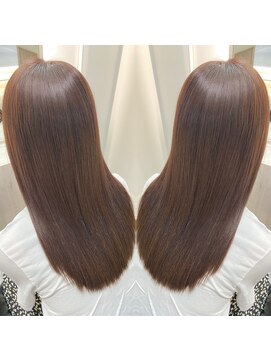 アンドシャルム 心斎橋(&CHALME) 髪質改善トリートメント×ブラウンカラー