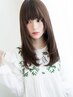 【艶々サラサラ】髪質改善トリートメントカラー(白髪染めOK)+カット=￥15500