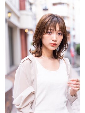 アルテ(ARTE) 【ARTE表参道/青山】小顔レイヤー×シアベージュ