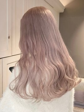 ベレーザ 渋谷(BELEZA) ba2088ハイトーンカラーミルクティーバニラベージュ韓国ヘアー