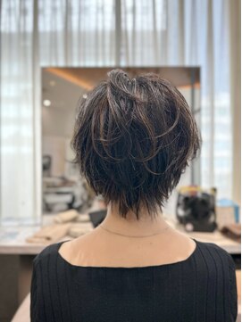 リュドール 名駅(Rue D'or) さりげないハイライトカラーで立体感ヘアスタイル