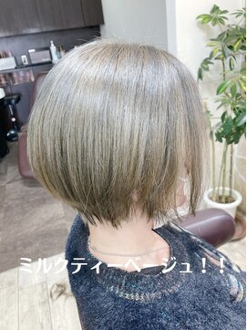 ビューティークラブジェイ アルパーク前店(Beauty club.J) ミルクティーベージュ!!