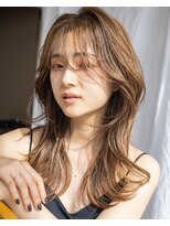【白川】20代30代40代シースルーバングミルクチョコレート23.514