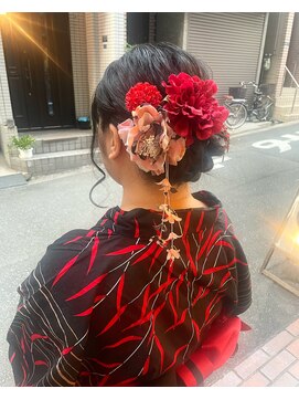 タヒエ 松屋町(tahie) ♯ヘアアレンジ♯浴衣セット