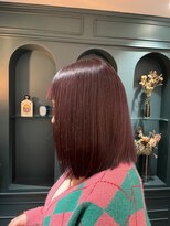 チャンチ(chanch) 【お客様style】ピンクバイオレット/バイオレット/ぱっつん前髪