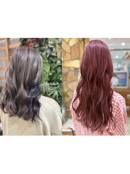 【名谷駅】透明感のある色味と艶のある仕上がりが人気☆ダメージレスでワンランク上の上質な艶髪に♪