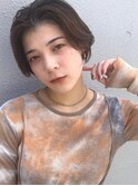 ボブ/グレージュ/大人女性/レイヤー/ショート[代々木上原]