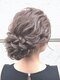 ヘアメイクアート(Hair make Art)の写真/【早い×お手頃×可愛い】結婚式/二次会のお呼ばれに♪崩れ知らずで大人かわいく◎《早朝７時～予約可》