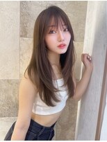 ロンドアリシア 金山(Lond Alexia)&nbsp;イヤリングカラー 縮毛矯正 韓国風 ダブルカラー 髪質改善_4325