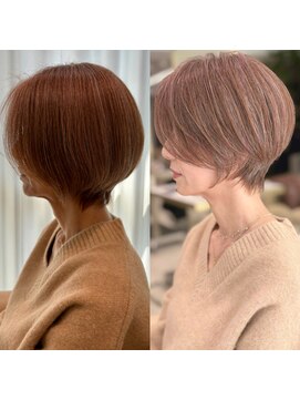 アンド ストーリーズ(&STORIES) 前下がりショート/斜めバング/絶壁解消/30代/40代【橋本】