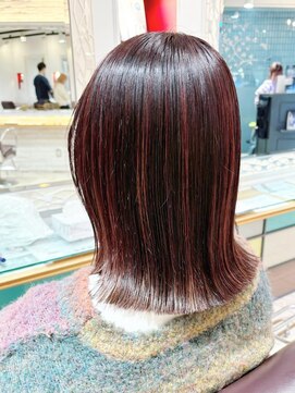 ネオリーブ チッタ 阿佐ヶ谷店(Neolive citta) ハイライト×カシスピンク