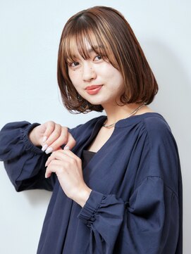 モーラ 鳳店(MOLLA) ハイライトで立体感の最強ボブ