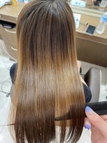 アッシュ 下北沢店(Ash)&nbsp;カラー毛でも艶髪縮毛矯正