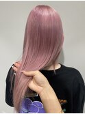 ラベンダーピンク×ブリーチ２回