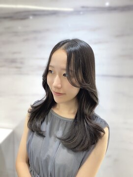 エヌ 大阪梅田店(enu) 大人気♪お色気くびれヘア/かわいい顔まわり