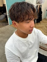 ロミー 本厚木(ROMMY.)&nbsp;マッシュパーマ/ハイトーンカラー/前髪パーマ