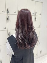 アヴァンス イオンモール和歌山店(AVANCE)&nbsp;ブリーチ無しダブルカラー×バイオレットカラー【田中桃鈴】