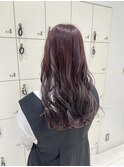 ブリーチ無しダブルカラー×バイオレットカラー【田中桃鈴】