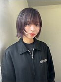 レイヤーボブ/シャギーレイヤー/似合わせカット/ミニウルフ