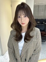 ロンドメリア 天神大名店(Lond Melia) ★メルティカラーフェミニンロング艶髪似合わせカットミディア厶