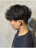 メンズマッシュ刈り上げシャドウパーマ群馬高崎眉毛韓国
