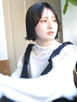 バース(BIRTH) 天神【BIRTH】似合わせカット外ハネボブ　3