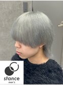 ホワイトシルバーカラー
