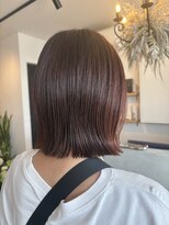 ミミ(mimi)&nbsp;切りっぱなしボブ×ボルドールビー