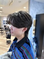 曲がる縮毛矯正専門店 バイ レイズ 名駅(曲がる縮毛矯正専門店 by RAYS)&nbsp;ナチュラルセンターパートニュアンスパーマ