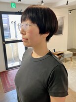 ファイブシーン アオヤマ(5SCENE AOYAMA)&nbsp;ショートパーマショートカット前髪あり前髪なし20代30代40代