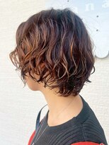 ヘアーサロン ナナン(Hair Salon nanan)&nbsp;抜け感ウェーブショートボブ【太宰府市国分】
