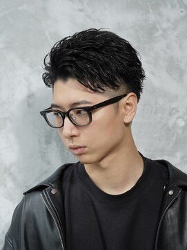 アルファ 新宿(alpha) 【alpha 新宿】オールバック×ショート