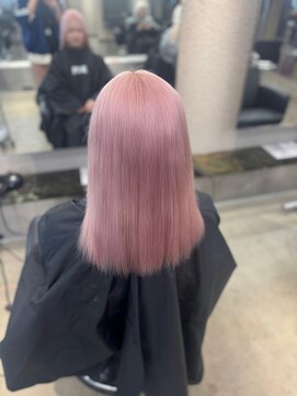 ペレ 栄店(PELE) 黒髪カタログ/クラゲヘアー/オリーブグレー/栄