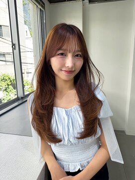 アンジェリカ JR奈良駅前店(ANGELICA) ANGELICA 髪質改善 夏カラー ぱっつん前髪