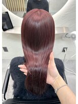 ヘルツ(Hz)&nbsp;レッドブラウン/ブリーチなしダブルカラー