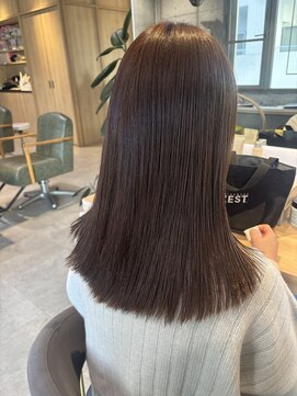 ゼストプラス(ZEST plus) 大人ミディアムロングスタイル