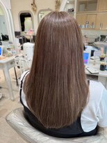 キャパ(CAPA)&nbsp;ブリーチなし透明感ベージュカラー(茅ヶ崎/20代/韓国ヘア)