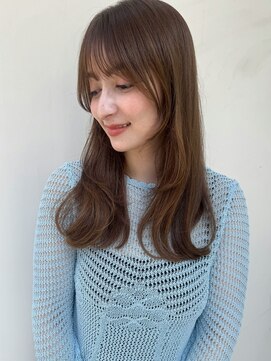 ベル 銀座5丁目店(Belle) 柔らかい透明感ブラウン×ナチュラルレイヤー