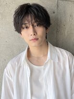 キュー(Cue_) 毛流れマッシュシースルーマッシュシャドウパーマクリームパーマ