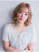 ブリーチパーマ×ボブパーマ【岡山】レイヤーカット