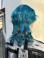 ヘアーショップ オズ(hair shop oz)&nbsp;cyaan blue