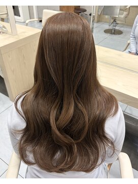 アッシュ 戸塚店(Ash) ブリーチなしダブルカラーミルキーベージュ