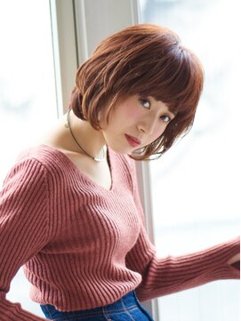 エレノア 渋谷公園通り店(Eleanor) クラシカル 大人かわいいナチュラルカールボブ【PREGO】