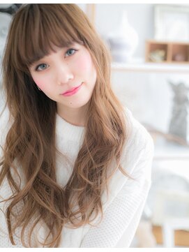 モッズヘア 越谷(mod's hair) ルーズ感ある…ラフウェーブロングａ