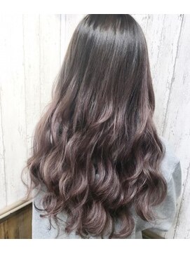 アンク クロス 関内店 アンククロス関内　【ピンキーアッシュグラデーション】