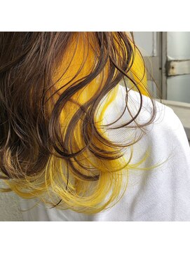 ノラ シンディ(NORA CYNDY) パインイエローインナーカラー☆