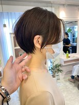津賀雅也　大人美人前下がりショートボブ