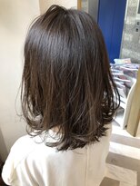 ロンドアベニール 北千住(Lond avenir)&nbsp;外ハネミディアム☆クリアベージュ　西田大樹