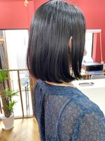 アイエン(aien) 質感と束感が◎大人かわいいAラインボブ/中崎町/梅田